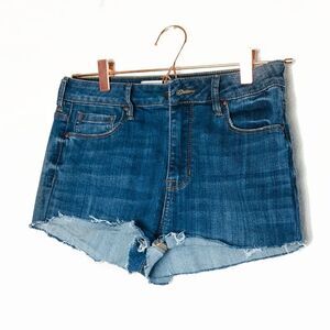 EUC Pacsun High Rise Skinniest Denim Shorts 26